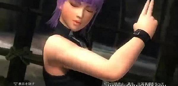  girls fan service Dead or Alive 5 Ultimate Sexy Ecchi Kasumi and Ayane